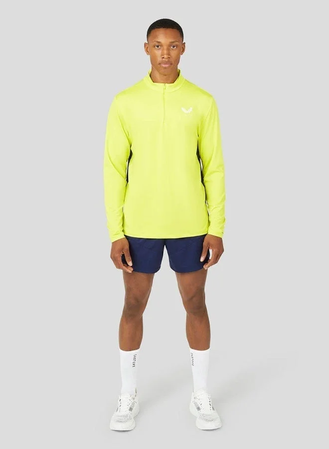 كاستور بلوفر رجالي بسحاب ربعي بلونين - حمضي